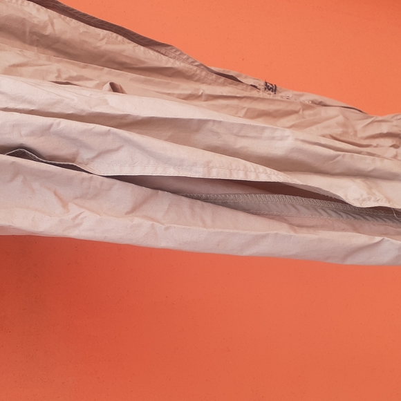 Vintage Cotton military ARMY Jumpsuit PEEKABOO SLIT SLEEVES SLIT PANT Cargo sz 8 - Picture 12 of 16